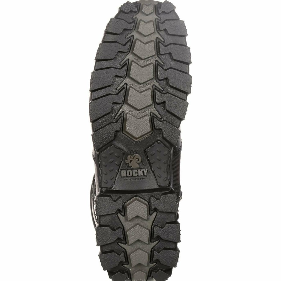 Mens * | Rocky Alpha Force Waterproof 400G Insulated Public Service Boot Low Price