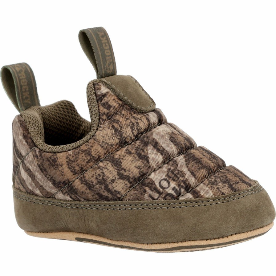 Kids * | Rocky Campy Jams Infant Mossy Oak Bottomlands Outdoor Shoe Best Choice