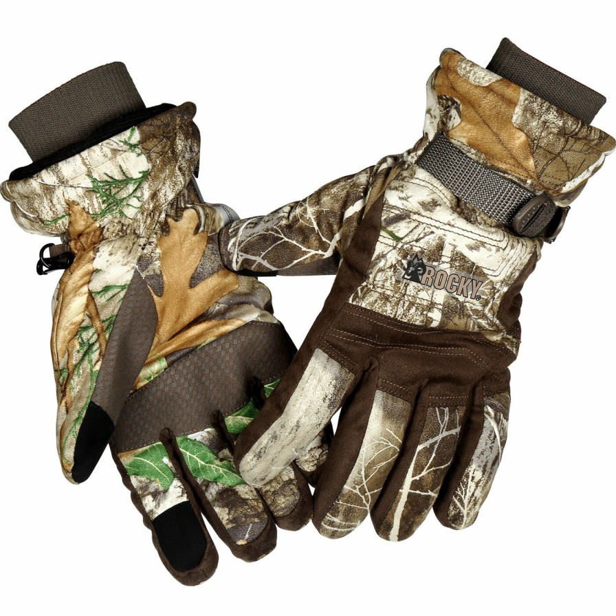 Mens * | Rocky 100G Insulated Waterproof Outdoor Gloves Opening Sales