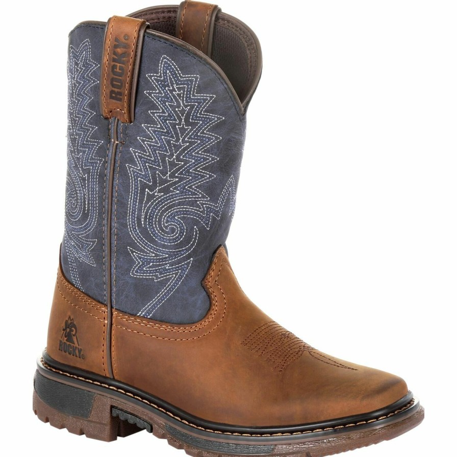 Kids * | Rocky Kids' Ride Flx Western Boot Promotion