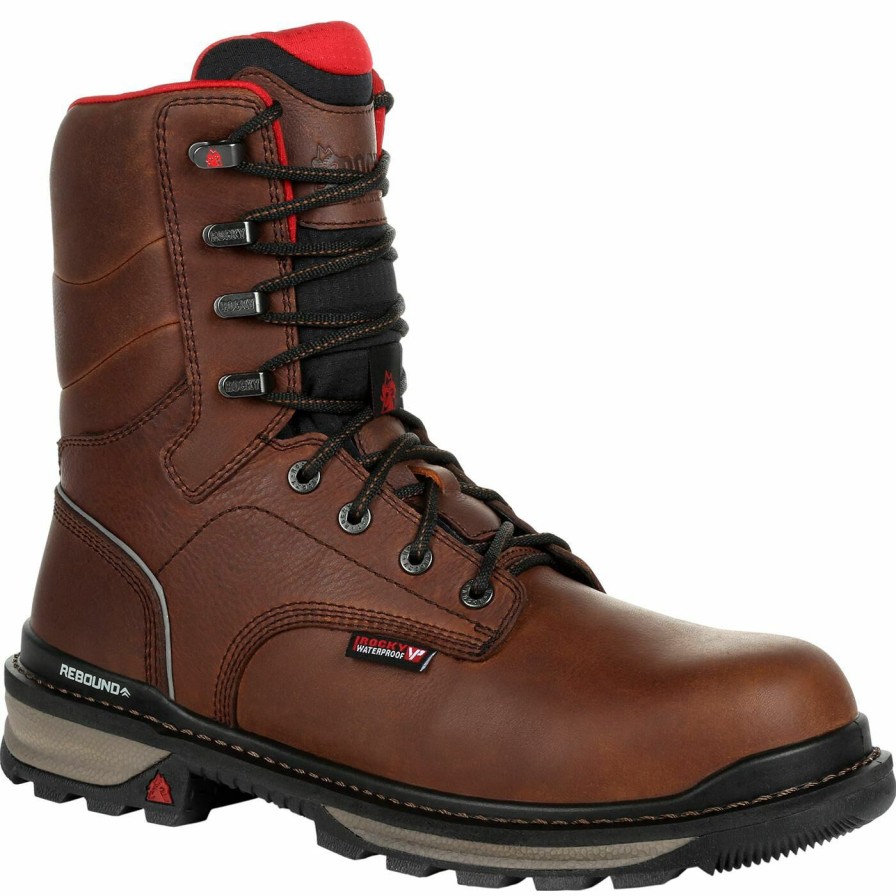 Mens * | Rocky Rams Horn Waterproof Work Boot Sale Online