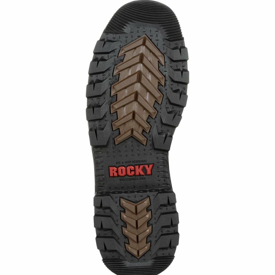 Mens * | Rocky Rams Horn Waterproof Work Boot Sale Online