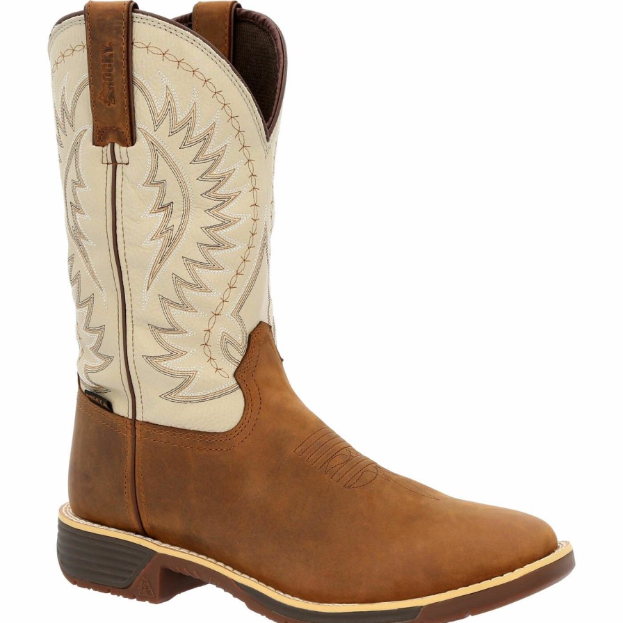 Mens * | Rocky Rugged Trail Waterproof Western Boot Fashion