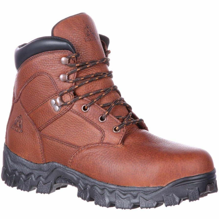 Mens * | Rocky Alpha Force Steel Toe Fully Puncture-Resistant Waterproof Work Boot Exclusive Design