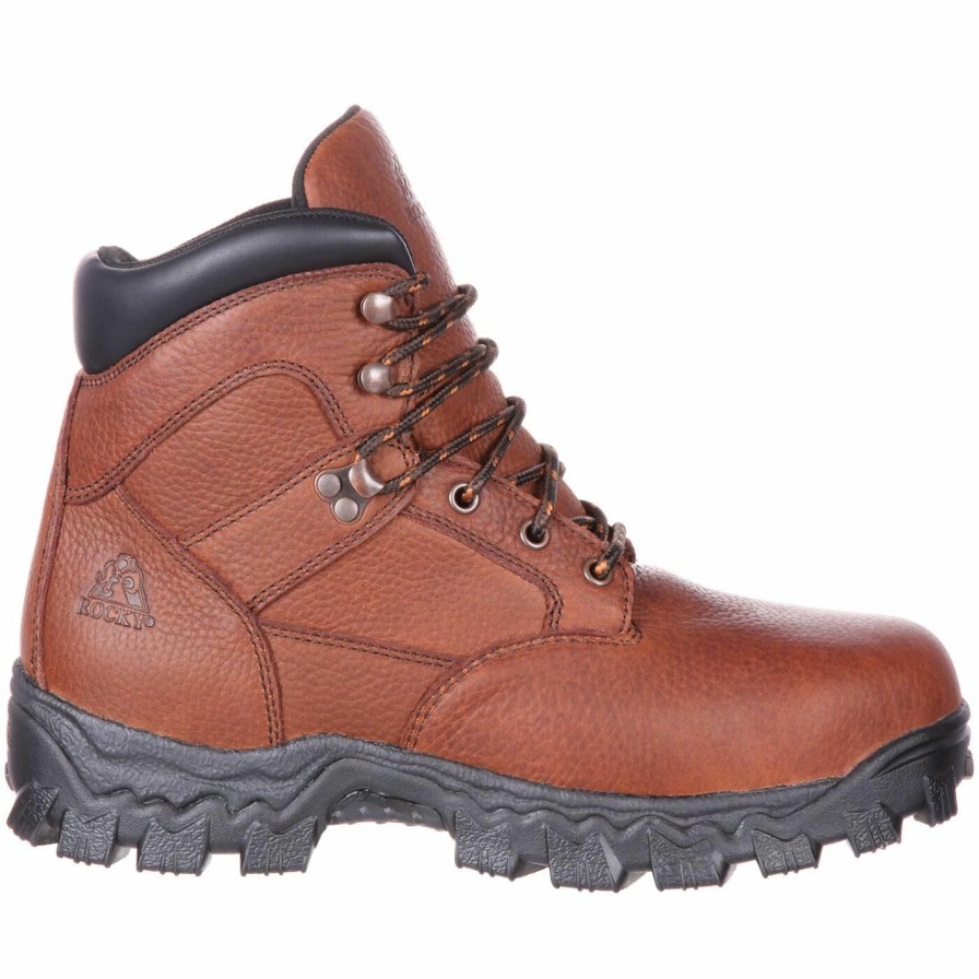 Mens * | Rocky Alpha Force Steel Toe Fully Puncture-Resistant Waterproof Work Boot Exclusive Design