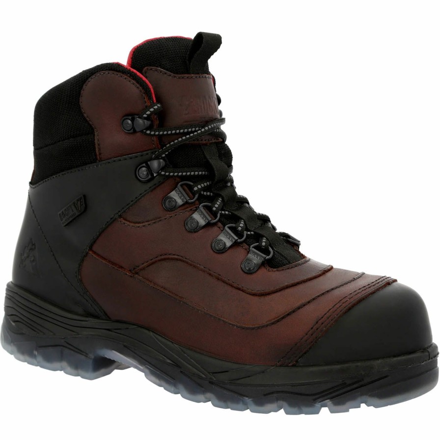 Mens * | Rocky Forge 6 Inch Composite Toe Waterproof Work Boot Top Sellers