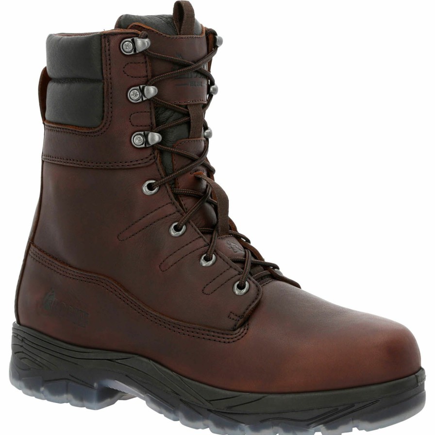 Mens * | Rocky Forge 8 Inch Work Boot Closeout Sale