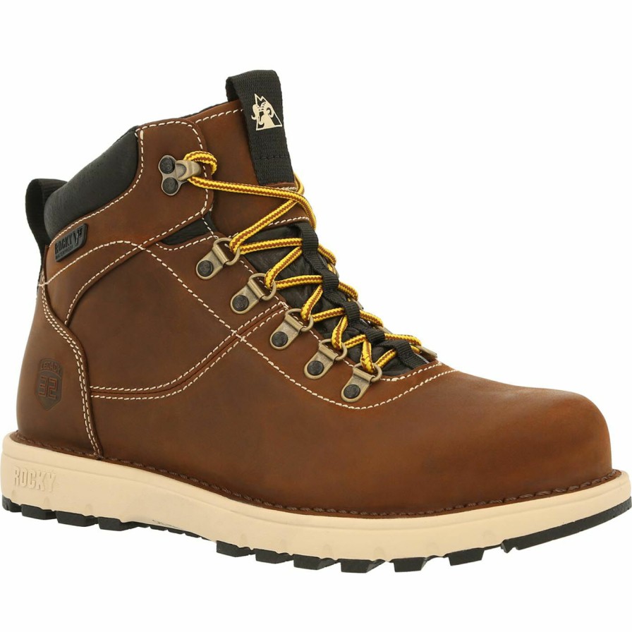 Mens * | Rocky Legacy 32 Composite Toe Waterproof Work Boot Closeout Sale