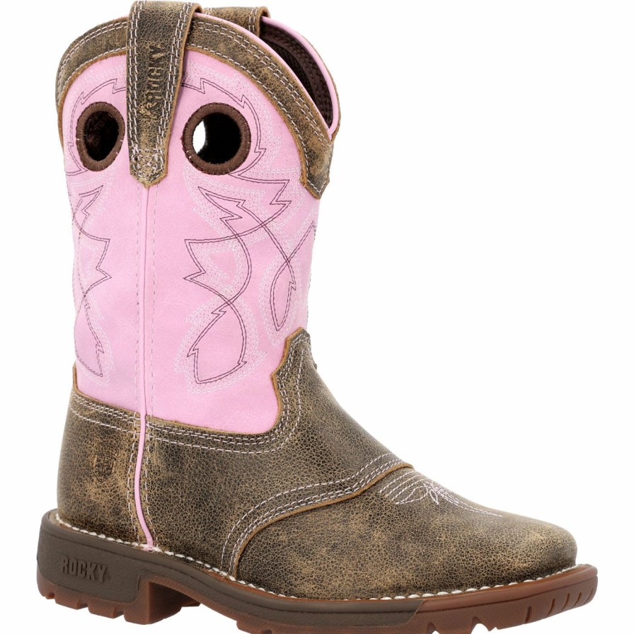 Kids * | Rocky Little Kids' Legacy 32 Waterproof Western Boot Closeout Sale