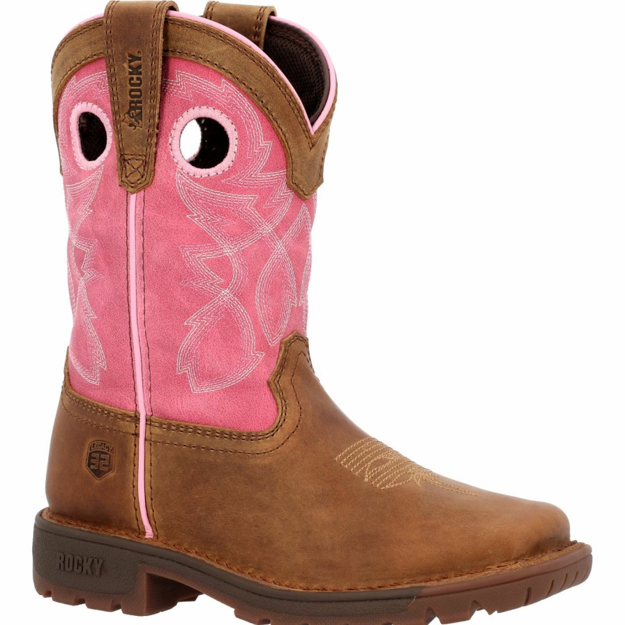 Kids * | Rocky Big Kid'S Legacy 32 Pull-On Western Boot Online Store