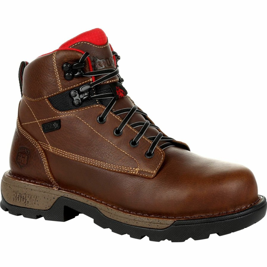 Mens * | Rocky Legacy 32 6 Composite Toe Waterproof Work Boot Low Price