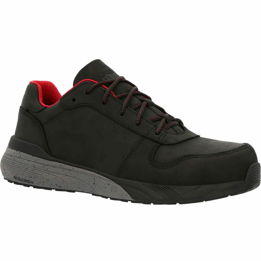 Mens * | Rocky Industrial Athletix Composite Toe 3 Work Shoe Closeout Sale