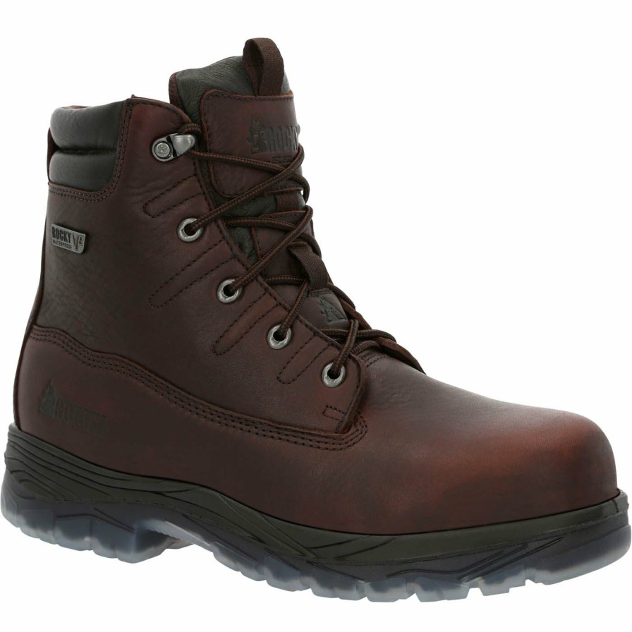 Mens * | Rocky Forge 6 Inch Composite Toe Waterproof Work Boot Discount Sale