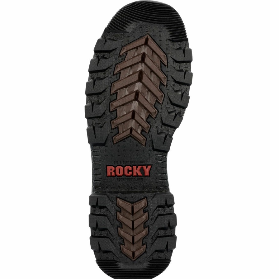 Mens * | Rocky Rams Horn Waterproof Composite Toe Internal Met Guard Work Boot Discount Sale