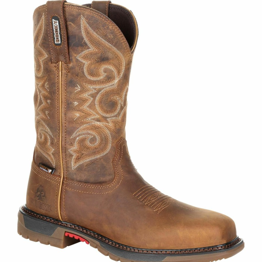 Womens * | Rocky Original Ride Flx Women'S Composite Toe Waterproof Western Boot Discount Sale