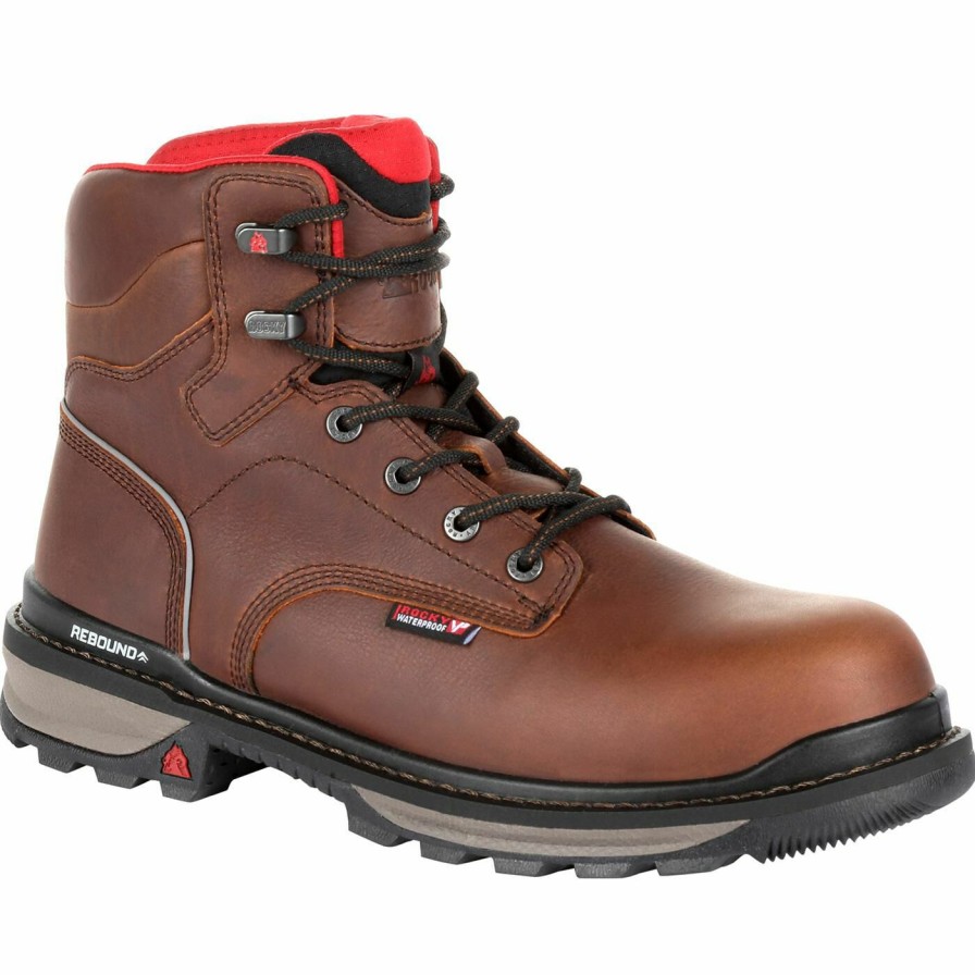 Mens * | Rocky Rams Horn Waterproof Work Boot Excellent Quality