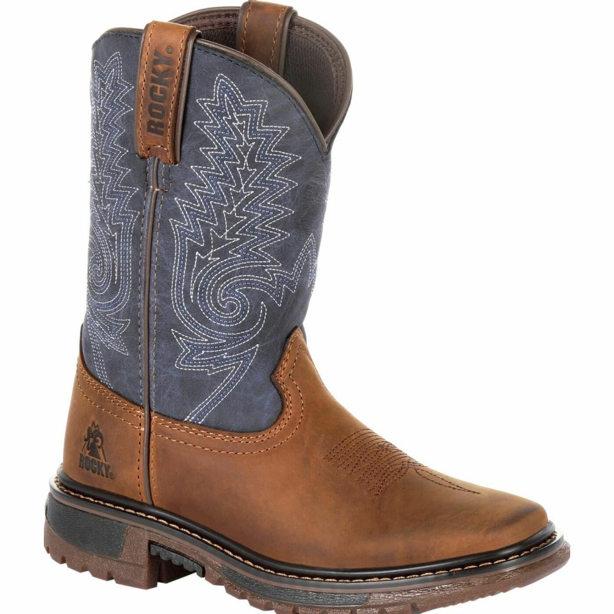 Kids * | Rocky Big Kids' Ride Flx Western Boot Promotions