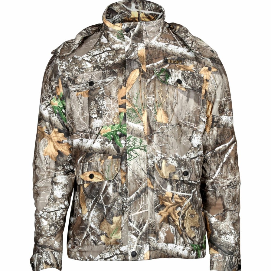 Mens * | Rocky Waterproof Hunting Jacket With Scent Iq Atomic Clearance