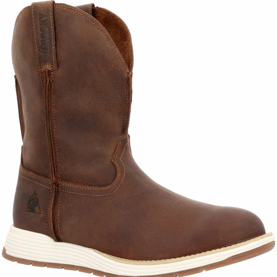 Mens * | Rocky Farmstead 10 Composite Toe Western Boot Flash Sale