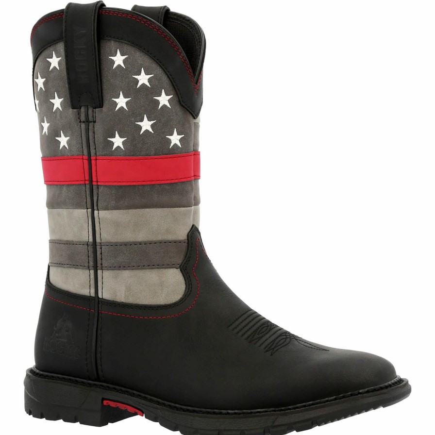 Womens * | Rocky Red Line Women'S Western Boot Closeout Sale