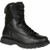 Womens * | Rocky Women'S Portland 8 Black Side Zip Waterproof Public Service Boot Best Choice