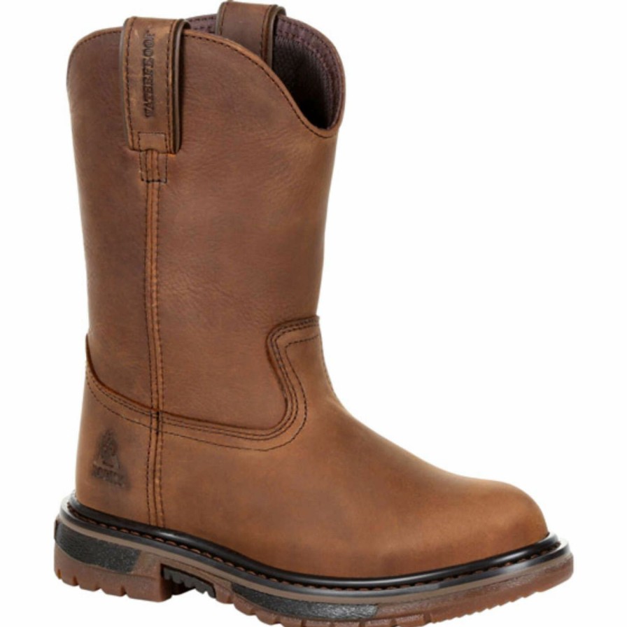 Kids * | Rocky Kid'S Original Ride Flx Waterproof Western Boot Closeout Sale