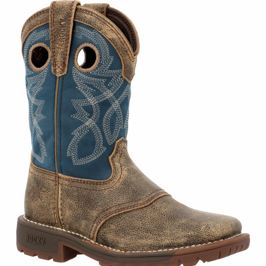 Kids * | Rocky Little Kids' Legacy 32 Waterproof Western Boot Flash Sale