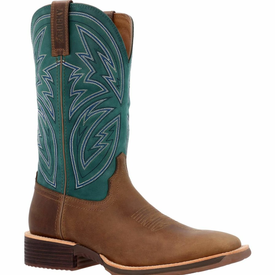 Mens * | Rocky Tall Oaks Western Boot Closeout Sale