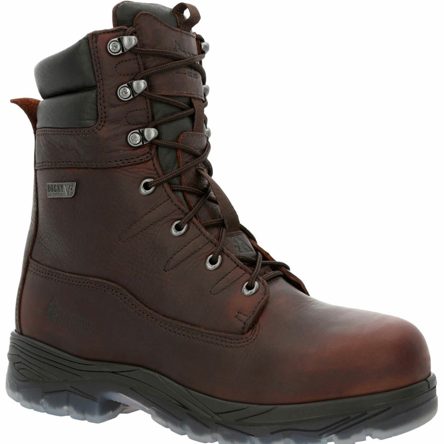 Mens * | Rocky Forge 8 Inch Composite Toe Waterproof Work Boot Exquisite Gifts