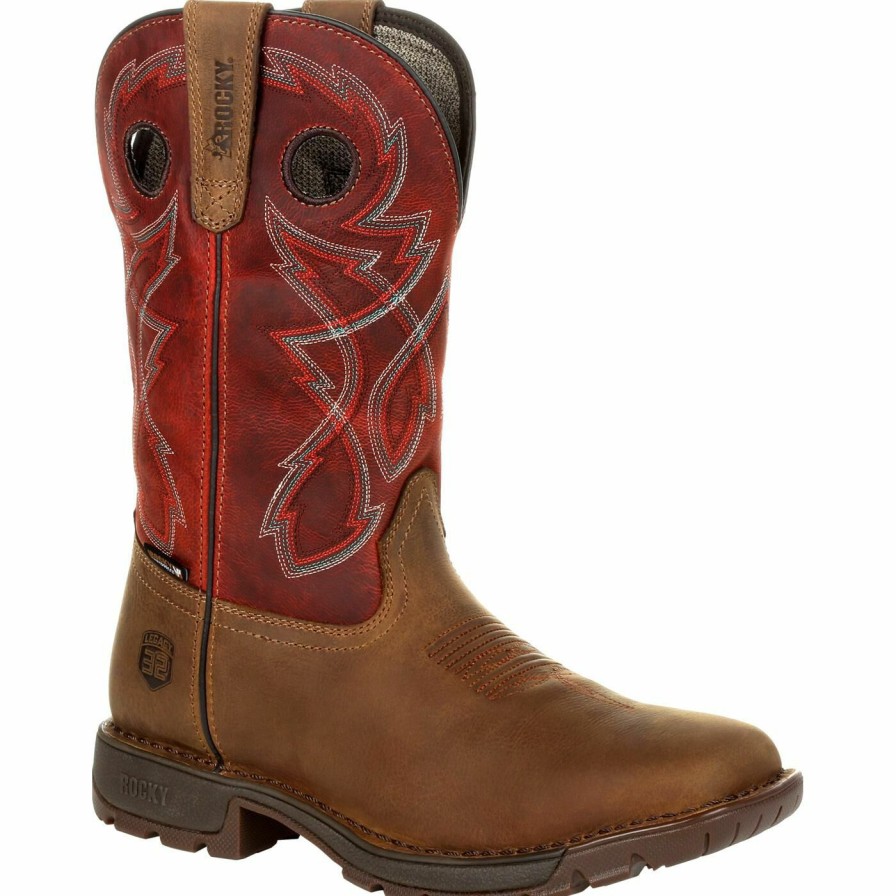 Mens * | Rocky Legacy 32 Waterproof Western Boot Top Sell