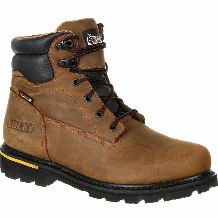 Mens * | Rocky Governor Composite Toe Waterproof 6 Inch Work Boot Clearance