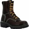 Mens * | Rocky Rams Horn Logger Waterproof Work Boot Low Price