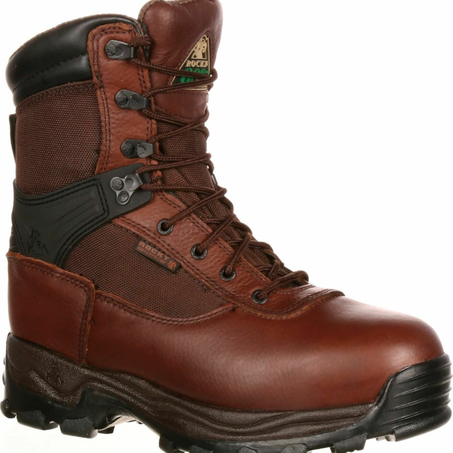 Mens * | Rocky Sport Utility Pro Steel Toe Waterproof 600G Insulated Work Boot Opening Sales