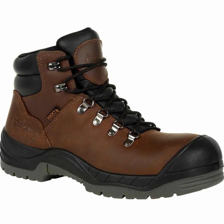 Mens * | Rocky Worksmart Composite Toe Waterproof Work Boot Top Sellers