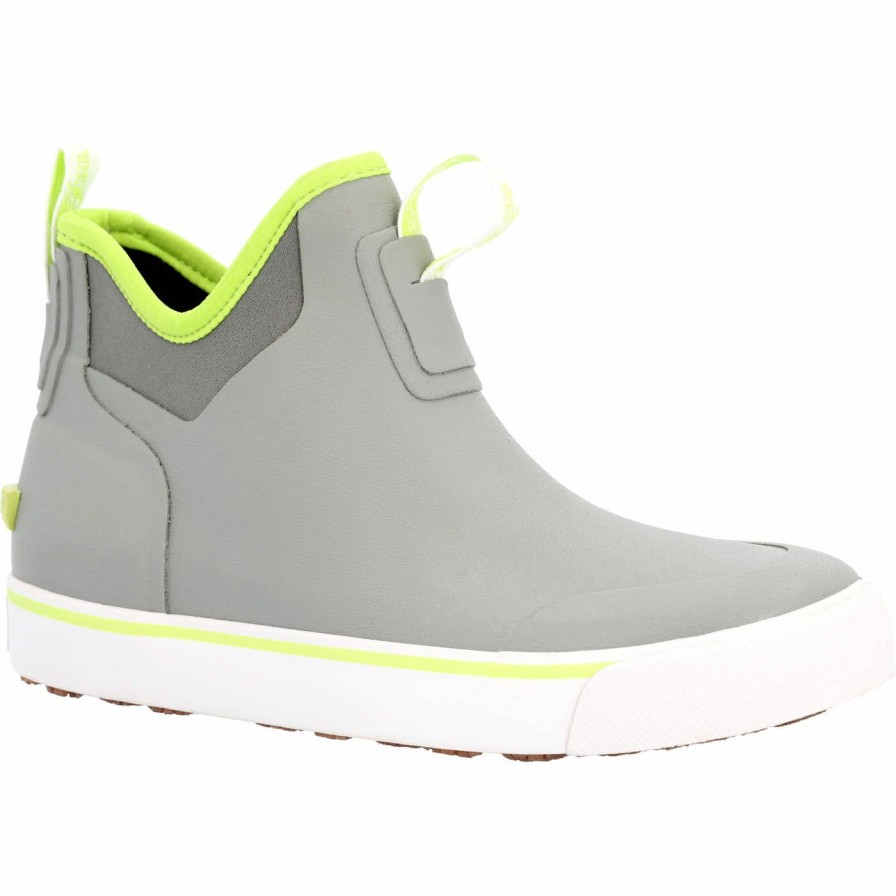 Kids * | Rocky Big Kids Dry-Strike Waterproof Charcoal & Lime Deck Boot Promotion